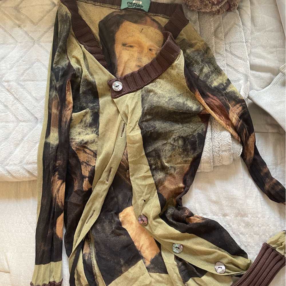 Jean Paul Gaultier Mona Lisa Cardigan